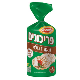 פריכונים מאורז מלא 140גר