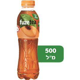 פיוז-טי אפרסק 500מל