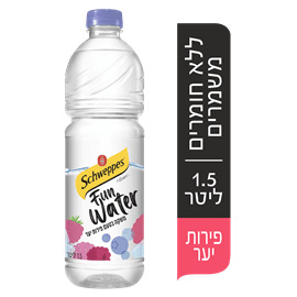 מים טעם פירות יער 1.5 ל