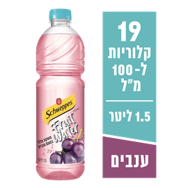 פרוט ווטר ענבים 1.5 ליטר
