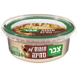 חומוס עם טחינה צבר 400גר