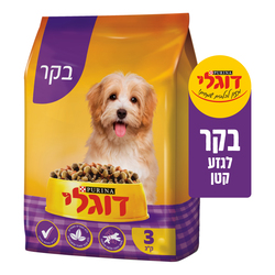 דוגלי גזע קטן 3 ק"ג
